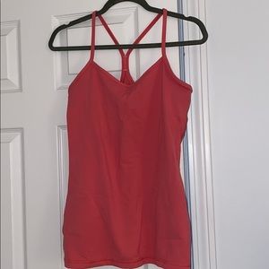 Pink Lulu workout tank